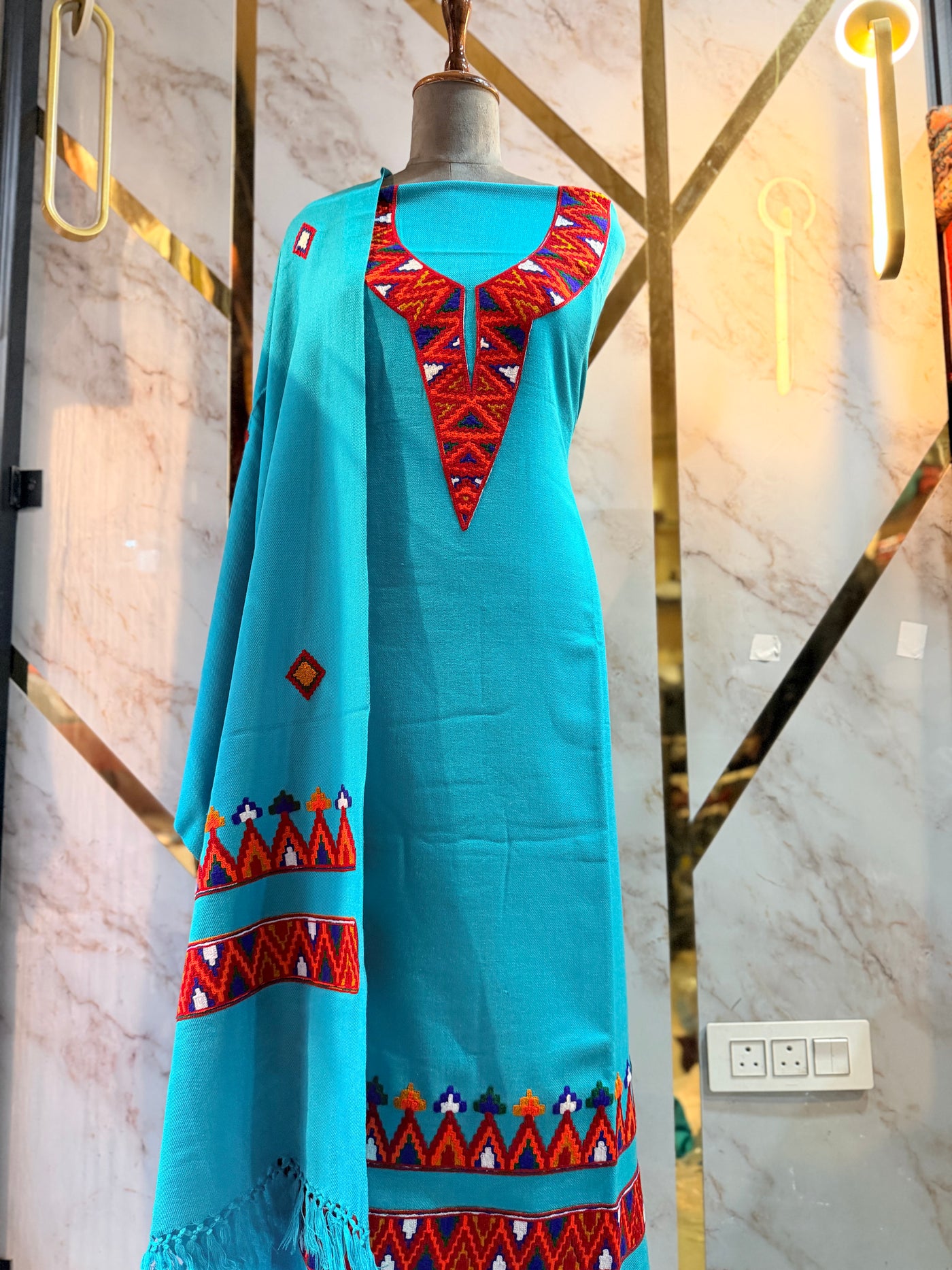 Pure winter 🥶 kinnauri temple 🛕 (hand made ) suit