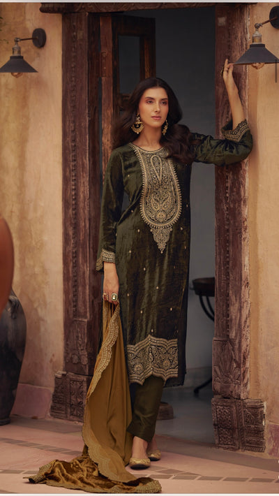Premium Viscos Velvet Suits