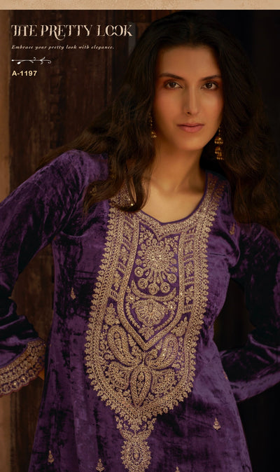 Premium Viscos Velvet Suits