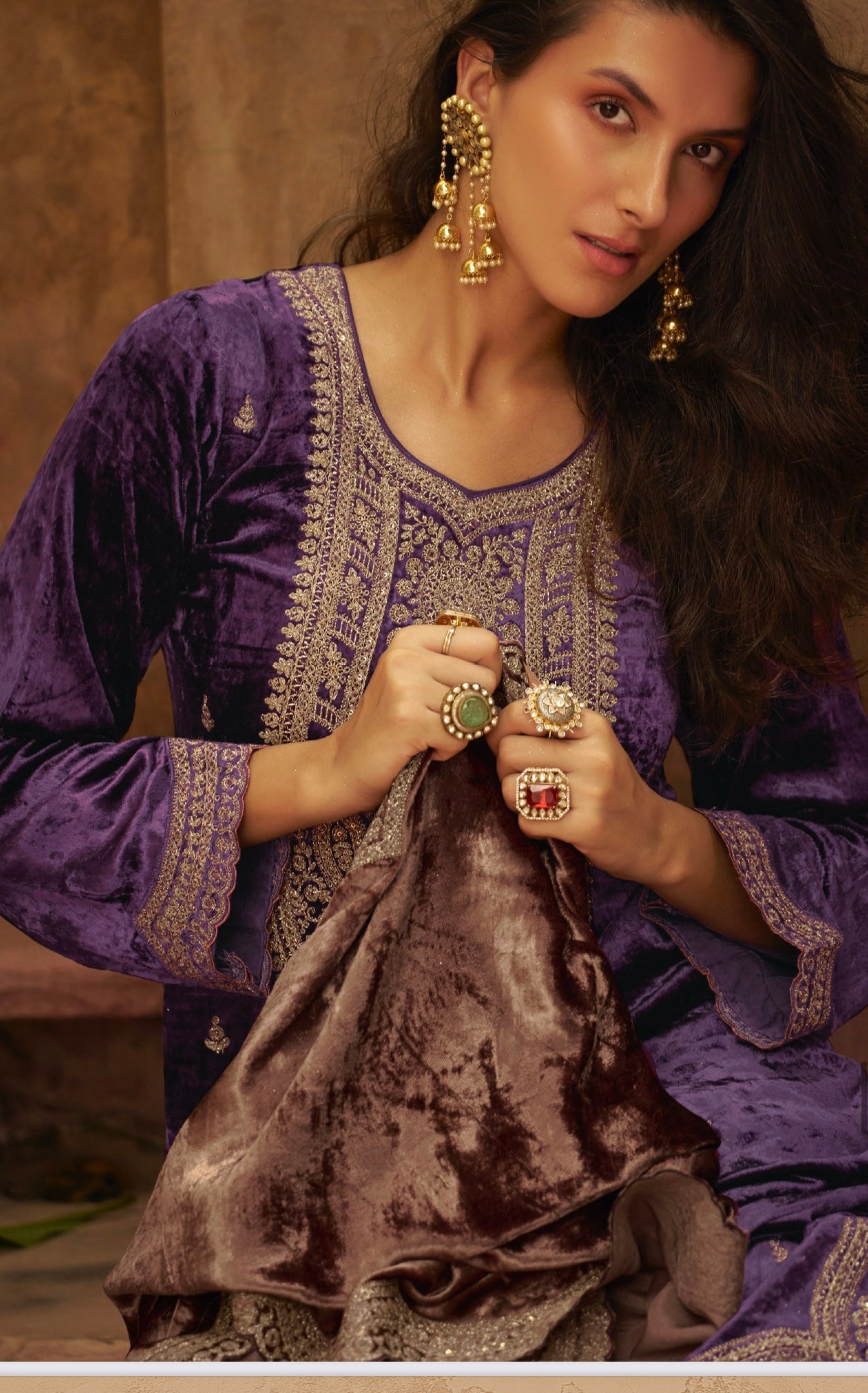 Premium Viscos Velvet Suits