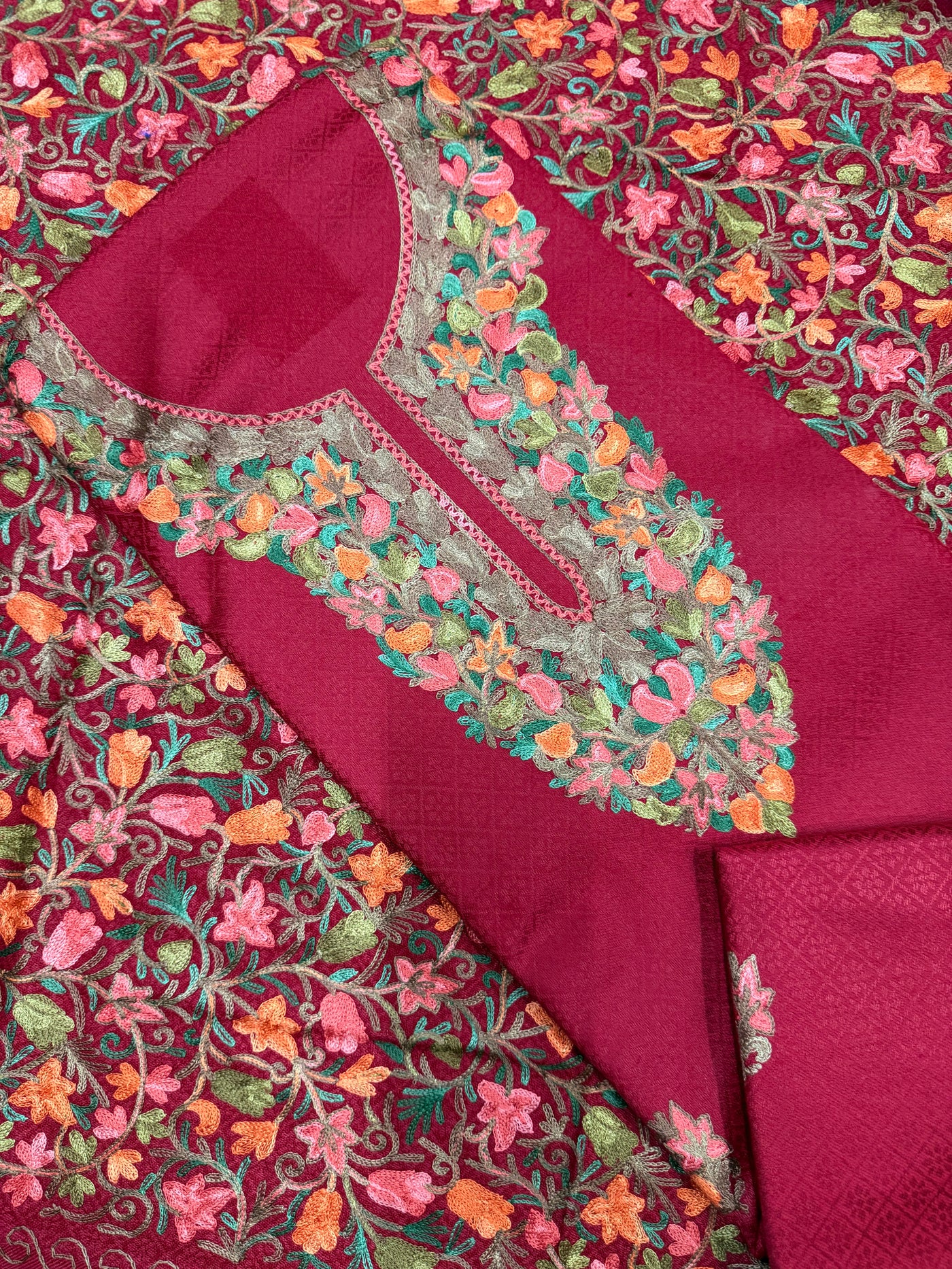 Kashmiri 🥶 winter pure suit (💯%handmade) 2025