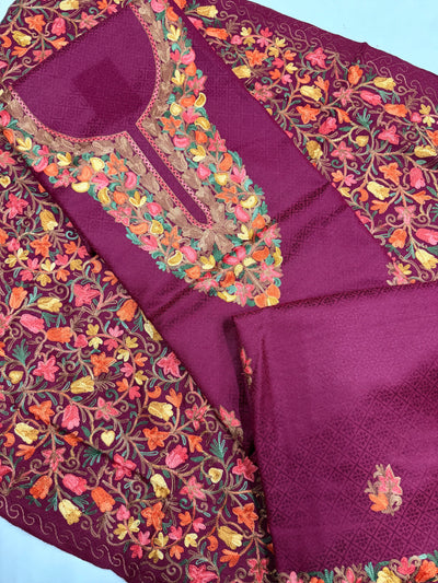 Kashmiri 🥶 winter pure suit (💯%handmade) 2025