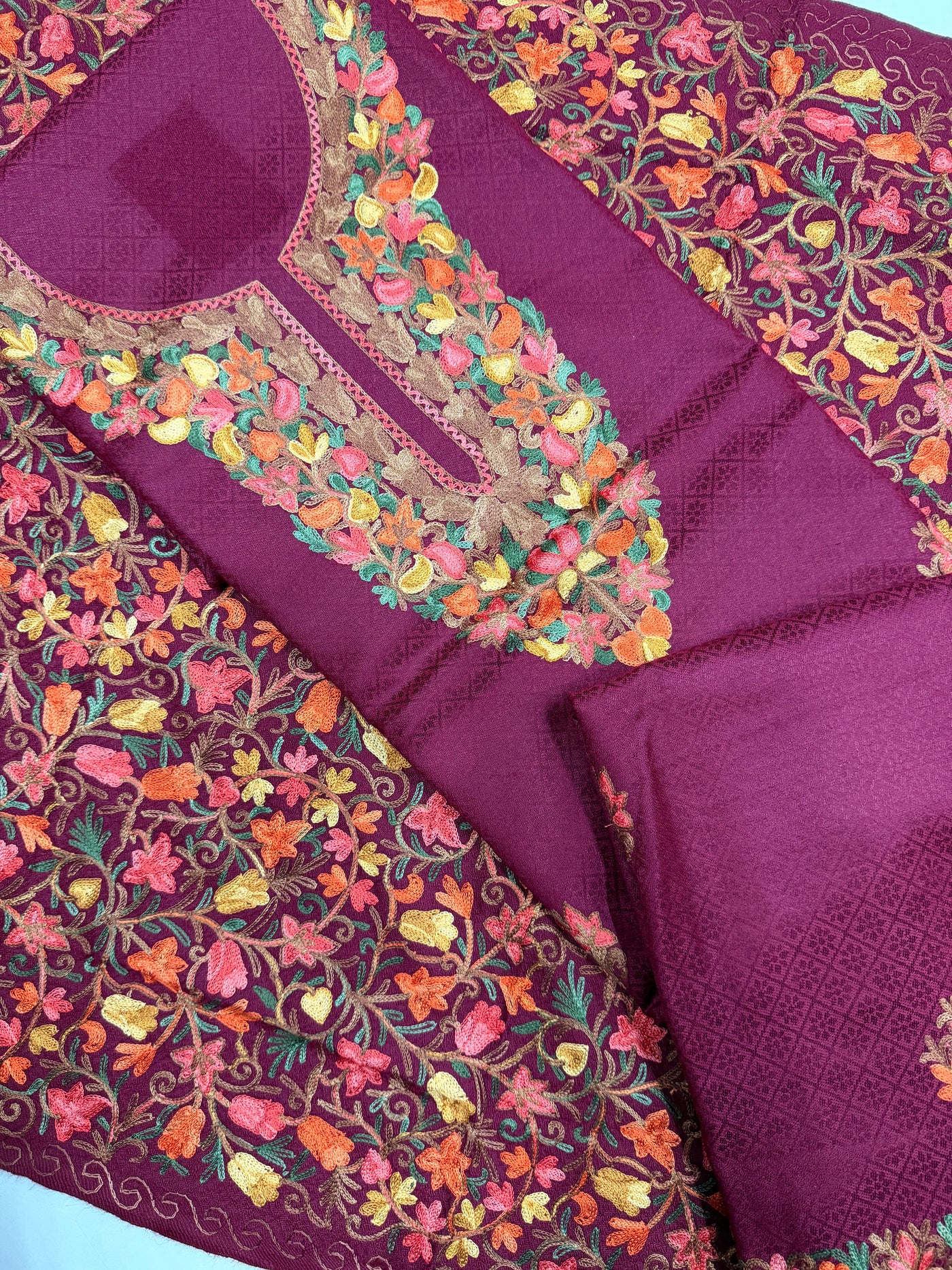 Kashmiri 🥶 winter pure suit (💯%handmade) 2025