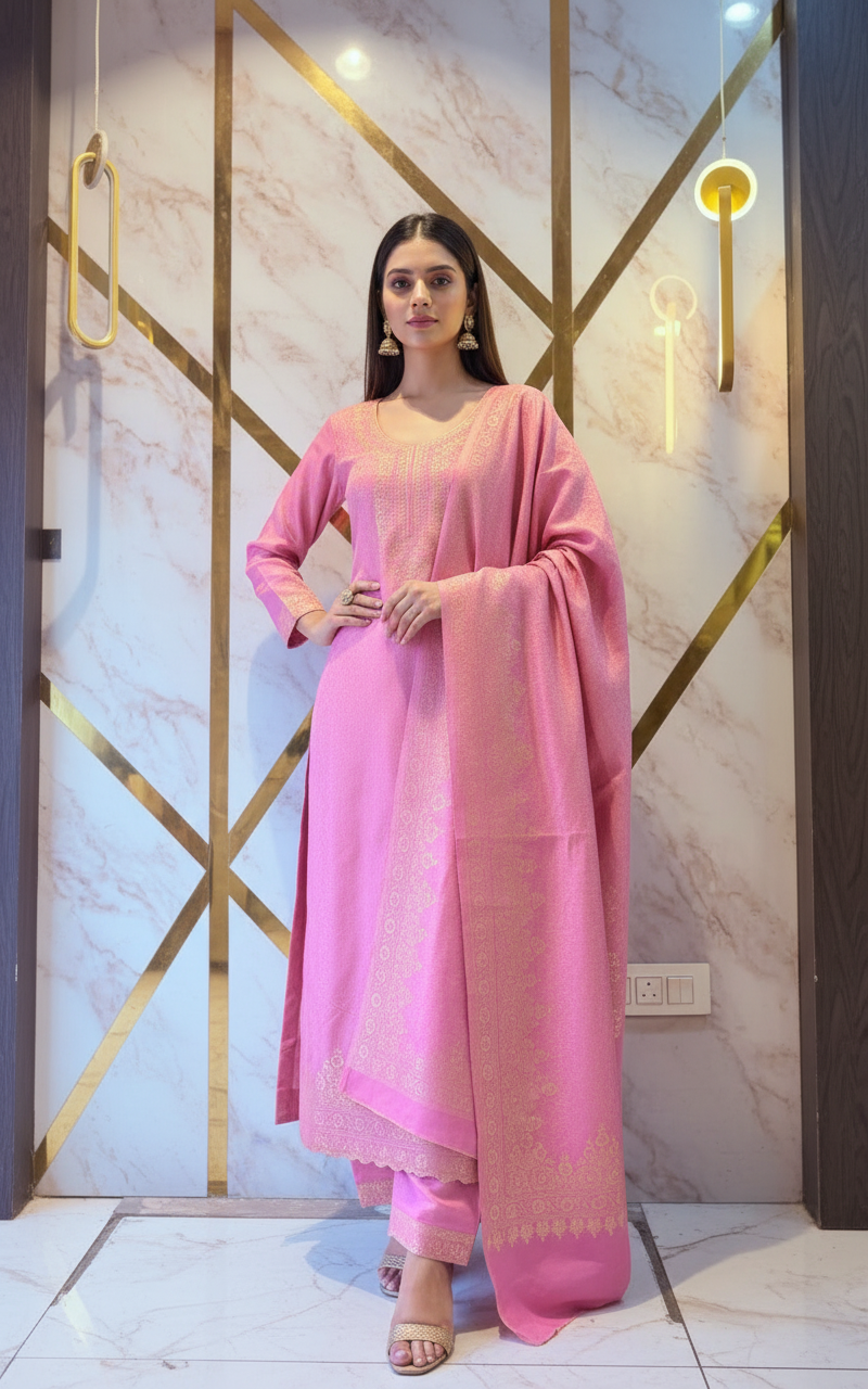 Premium Gold woollen party 🎉 suit