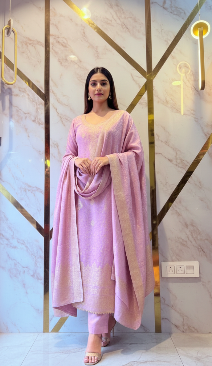 Premium Gold woollen party 🎉 suit