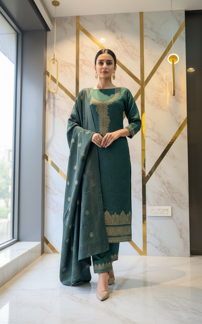 Premium Gold woollen party 🎉 suit