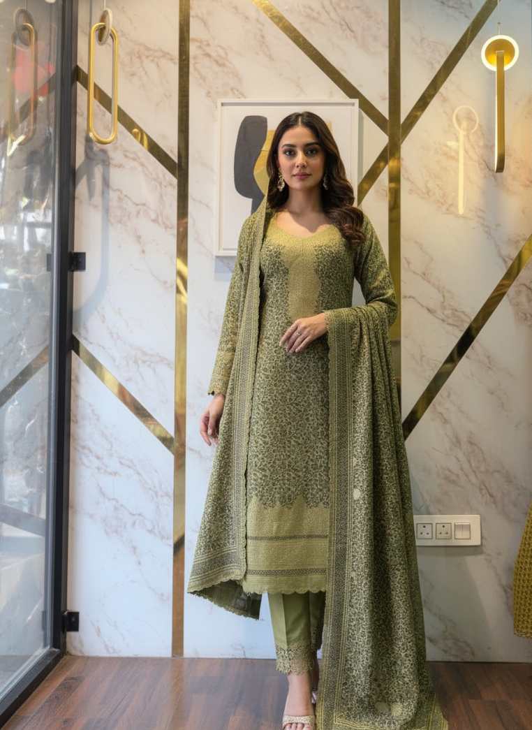 Premium Gold woollen party 🎉 suit