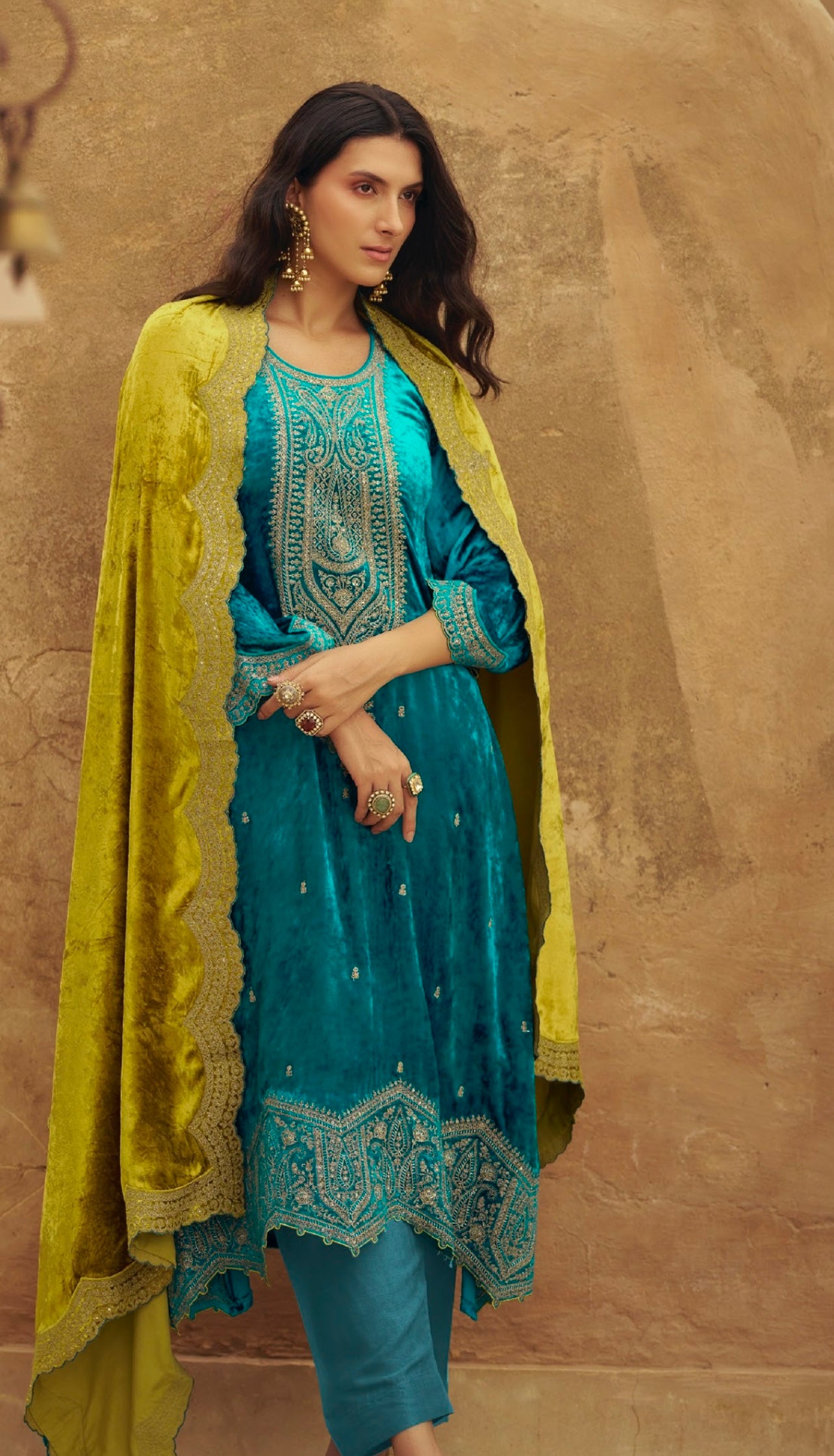 Premium Viscos Velvet Suits