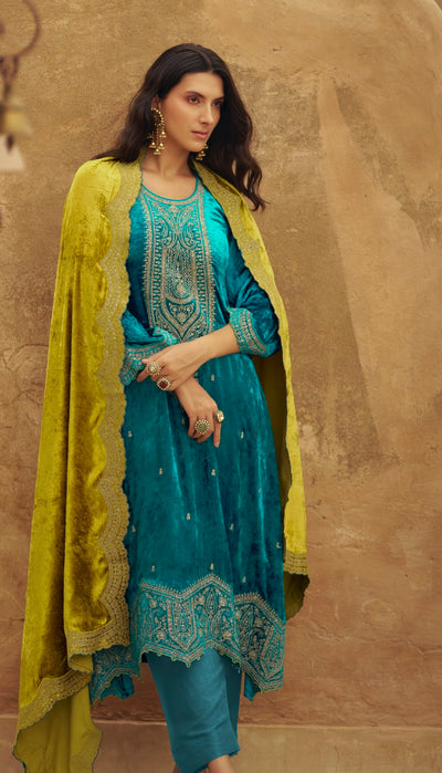 Premium Viscos Velvet Suits