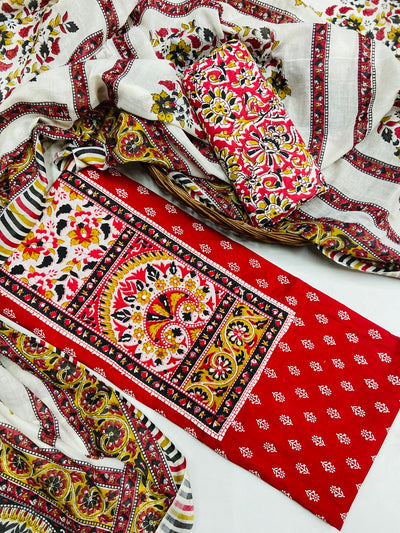 premium karigiri cotton suit