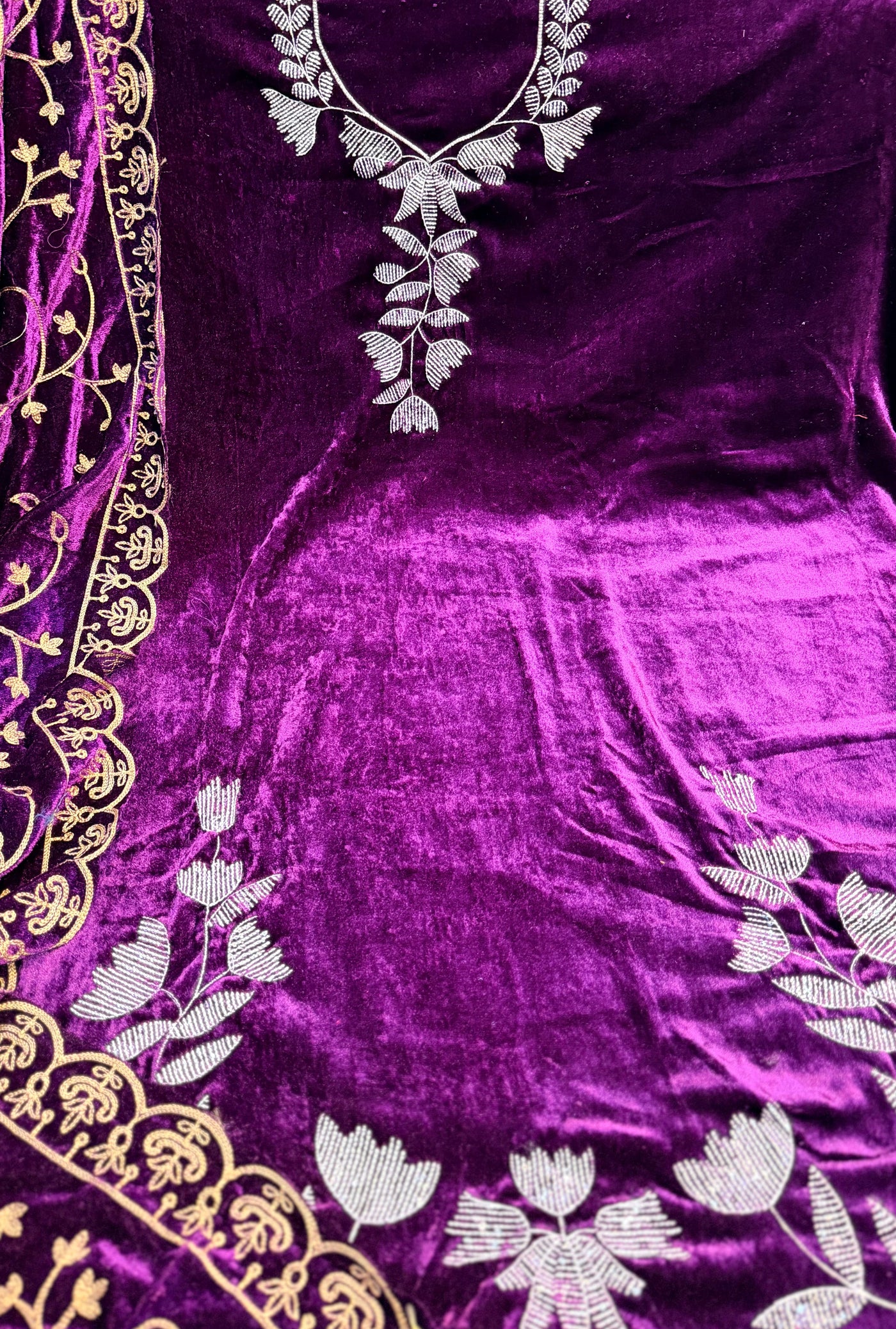 Premium  velvet  🥶 suit velvet bottom