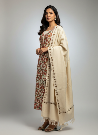 Kashmiri 🥶 winter pure suit (💯%handmade) 2025