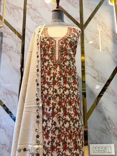 Kashmiri 🥶 winter pure suit (💯%handmade) 2025