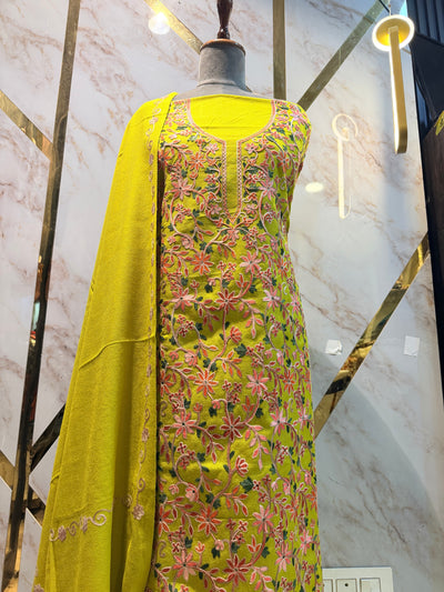 Kashmiri 🥶 winter pure suit (💯%handmade) 2025