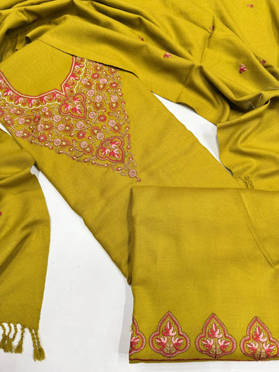 Kashmiri 🥶 winter pure suit (💯%handmade) 2025