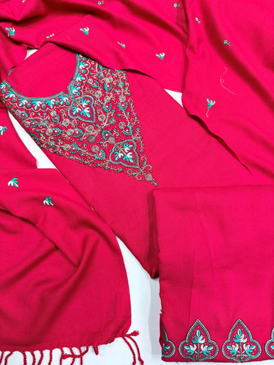 Kashmiri 🥶 winter pure suit (💯%handmade) 2025