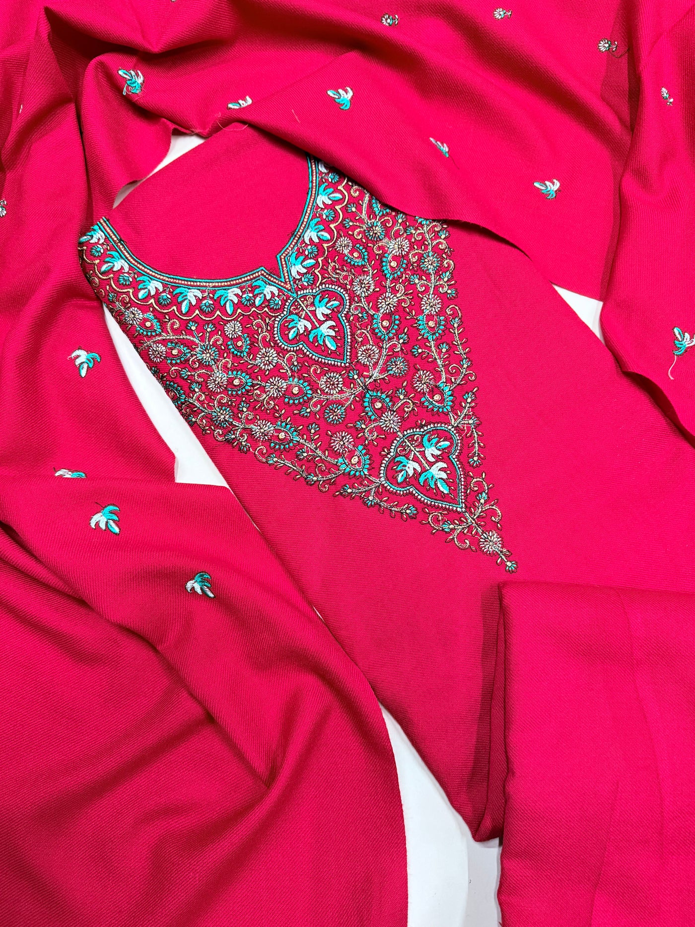 Kashmiri 🥶 winter pure suit (💯%handmade) 2025