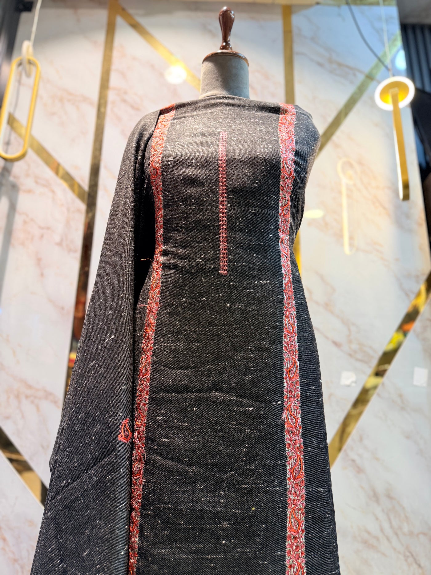 Kashmiri 🥶 winter pure yak wool suit (💯%handmade) 2025