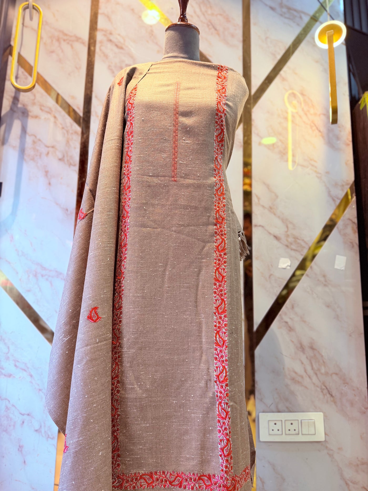 Kashmiri 🥶 winter pure yak wool suit (💯%handmade) 2025