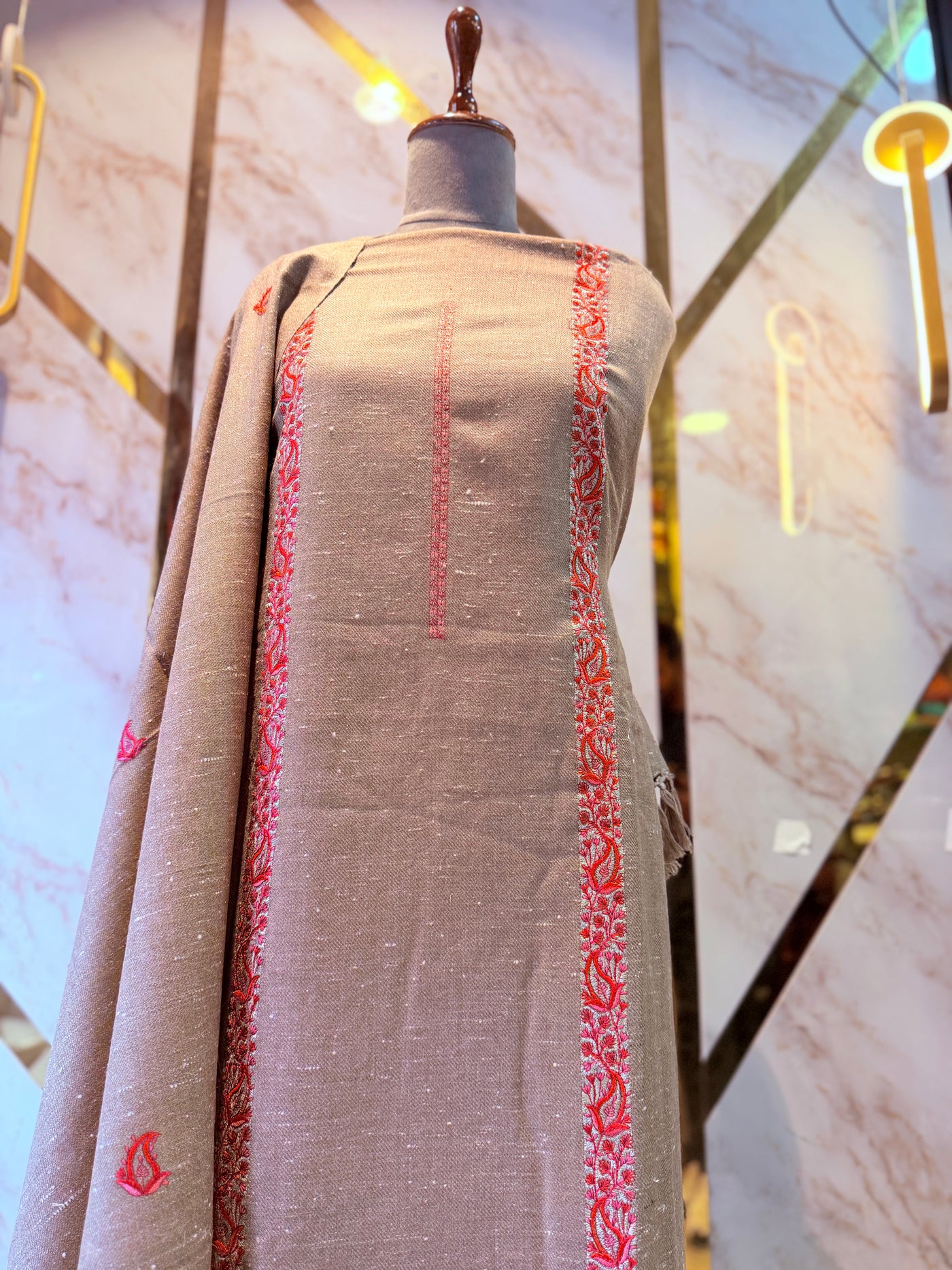 Kashmiri 🥶 winter pure yak wool suit (💯%handmade) 2025