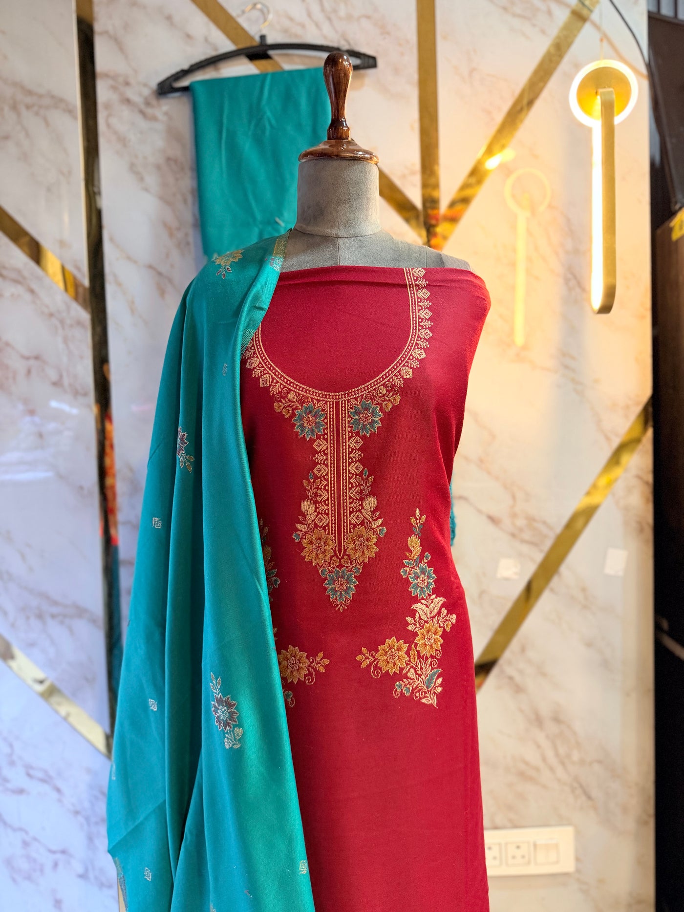 Kashmiri Woollen party 🎉 suit