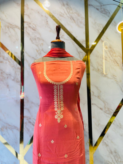 Premium maslin dola silk part 🎉suit