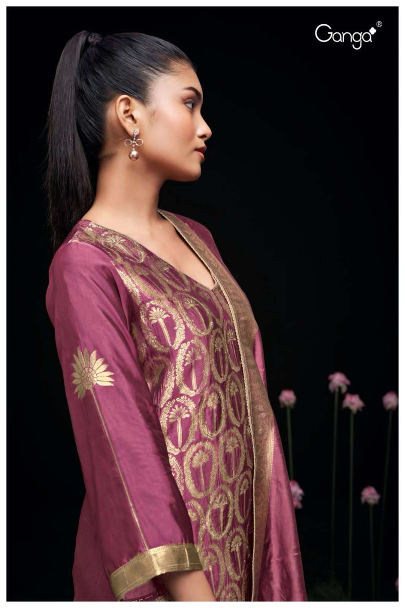 Premium ganga brand silk suit