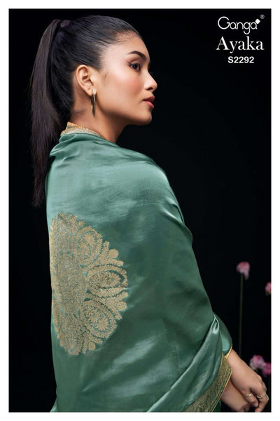 Premium ganga brand silk suit