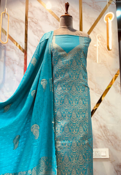 Premium kani Wollen Party Suits (100% Handmade)