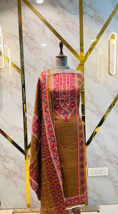 Premium pashmina Digital Print Winter 🥶 Suit