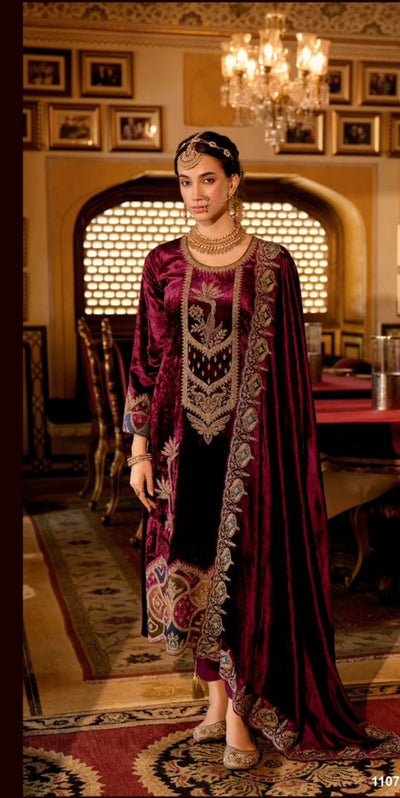 Premium Viscos Velvet Suits