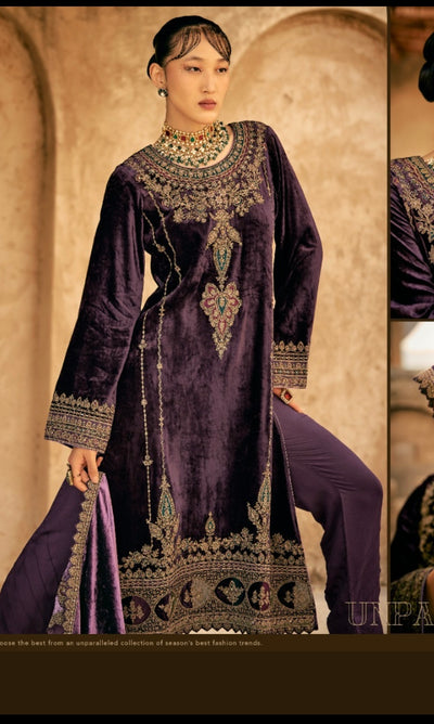 Premium Viscos Velvet Suits