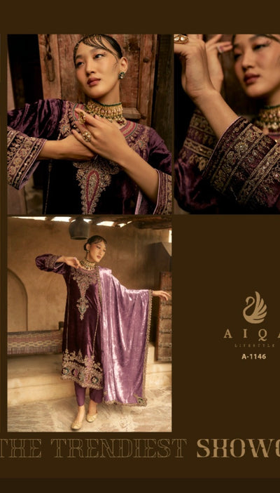 Premium Viscos Velvet Suits