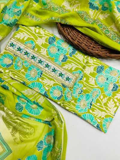 premium karigiri cotton suit