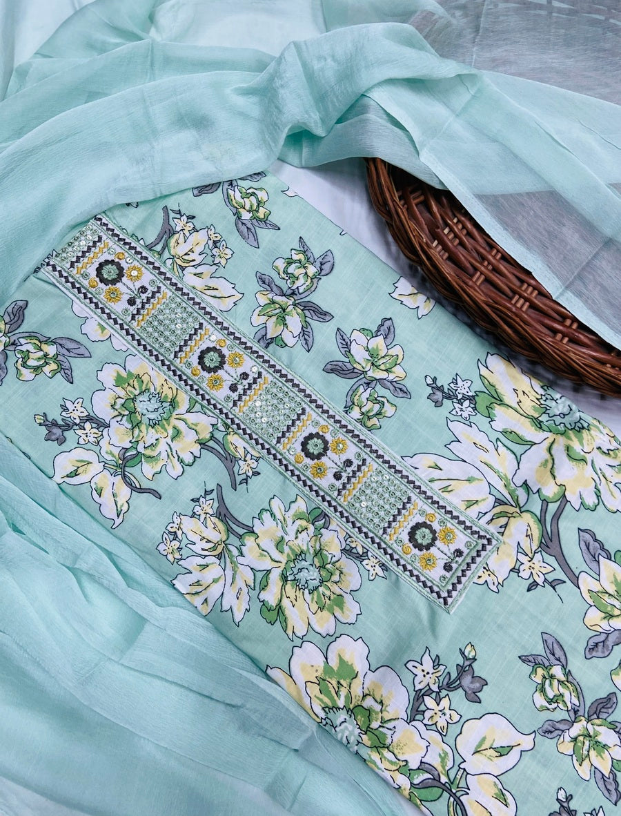 premium karigiri cotton suit