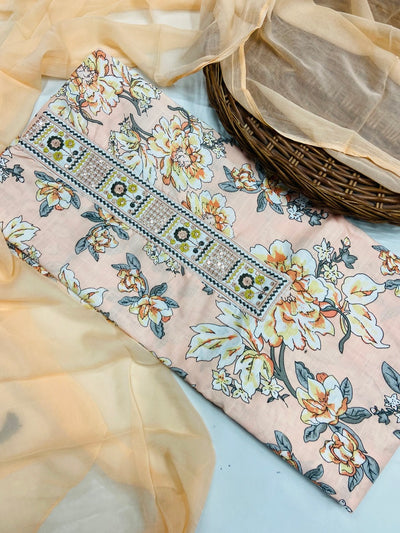 premium karigiri cotton suit
