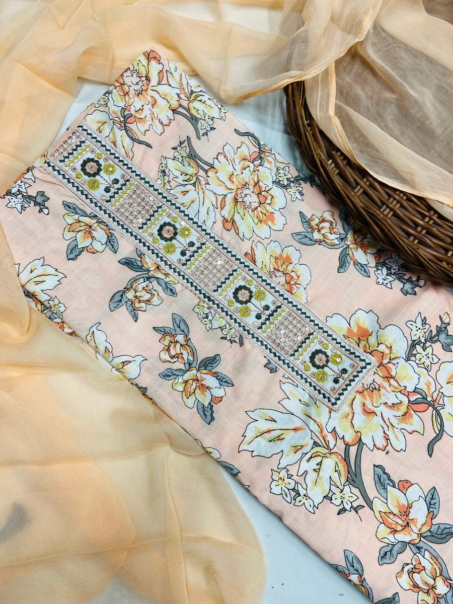 premium karigiri cotton suit