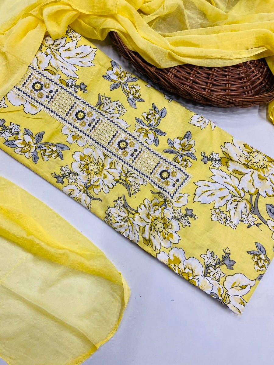 premium karigiri cotton suit
