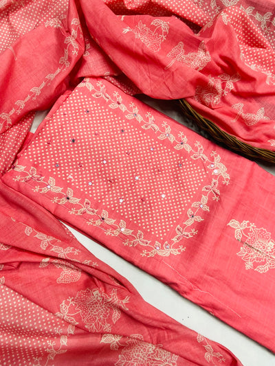 premium karigiri cotton suit