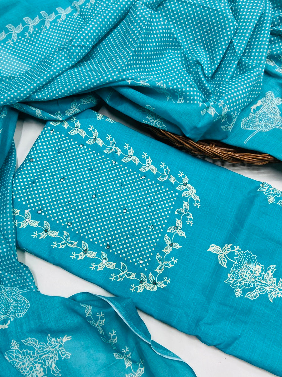 premium karigiri cotton suit