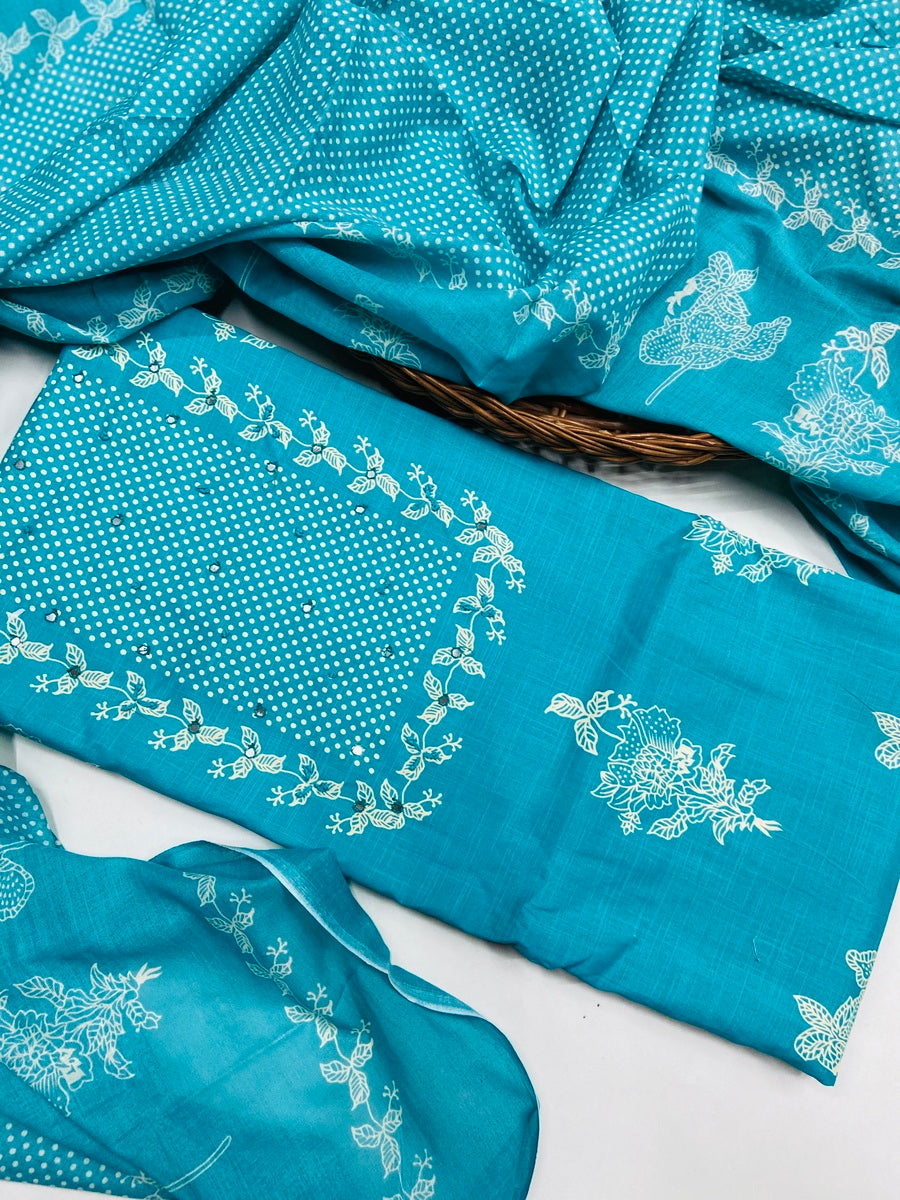 premium karigiri cotton suit