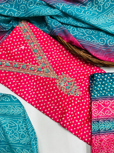 premium karigiri cotton suit
