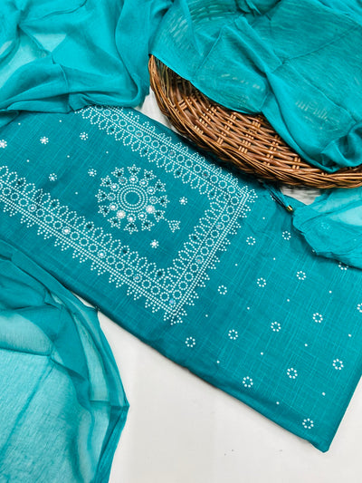 premium karigiri cotton suit