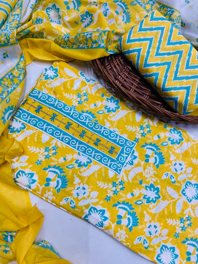 premium karigiri cotton suit