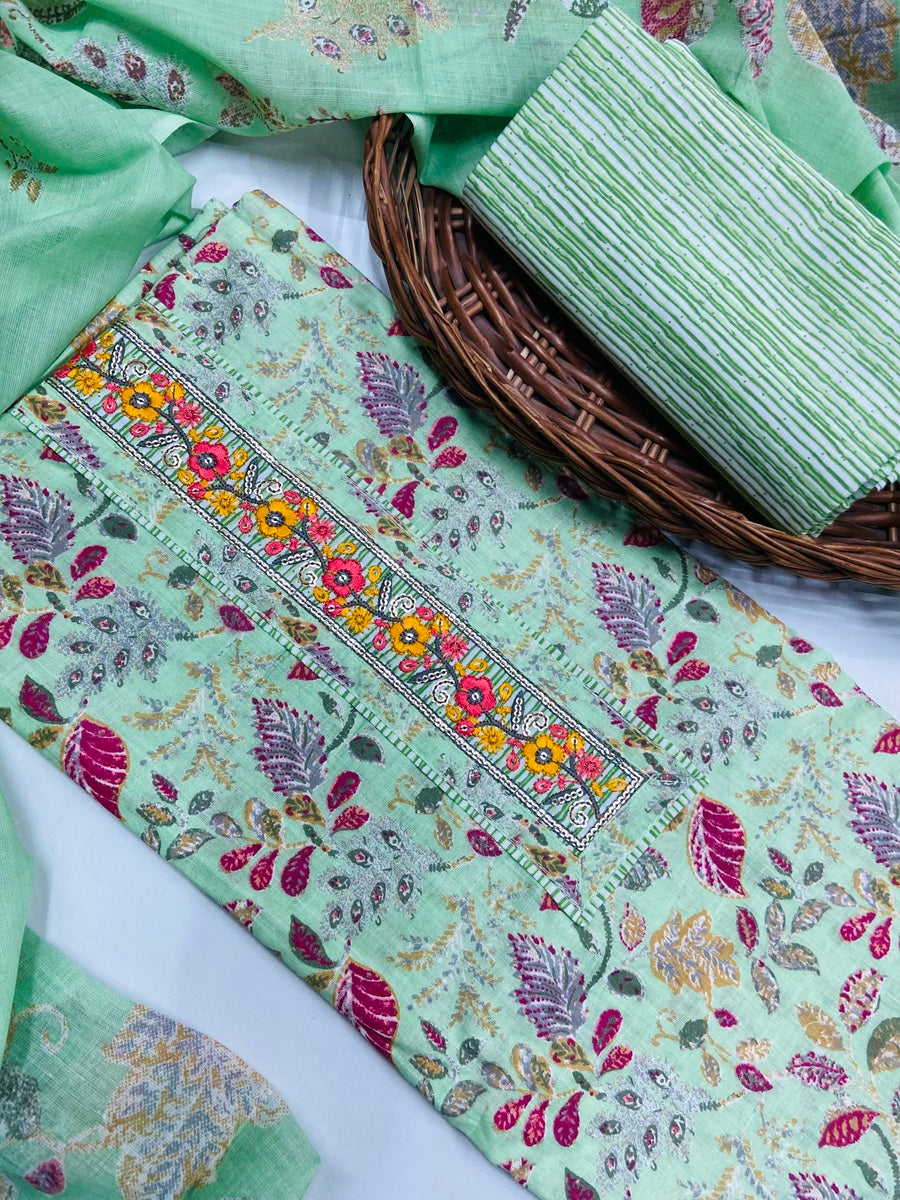 premium karigiri cotton suit