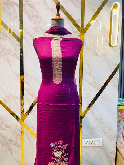 premium karigiri Dola Silk Suit