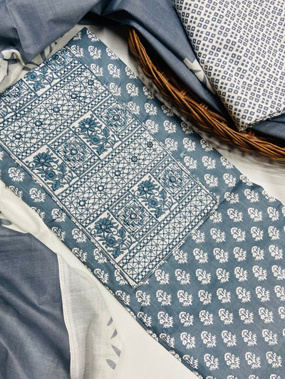 premium karigiri cotton suit