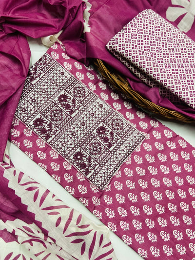 premium karigiri cotton suit