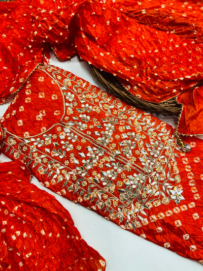 Premium jaipuri gotta patti Party Wear Suit❤️