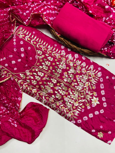 Premium jaipuri gotta patti Party Wear Suit❤️